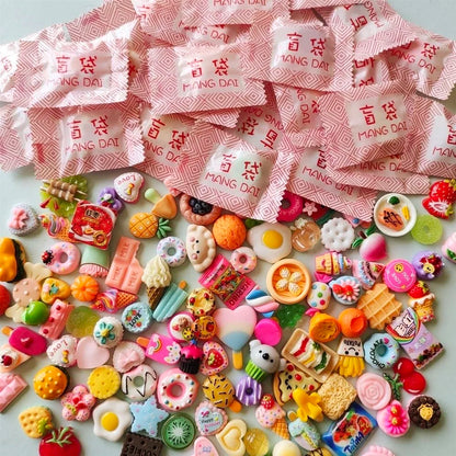 Mini Food Blind Box Figurines – Cute Kitchen Decor & Party Favors