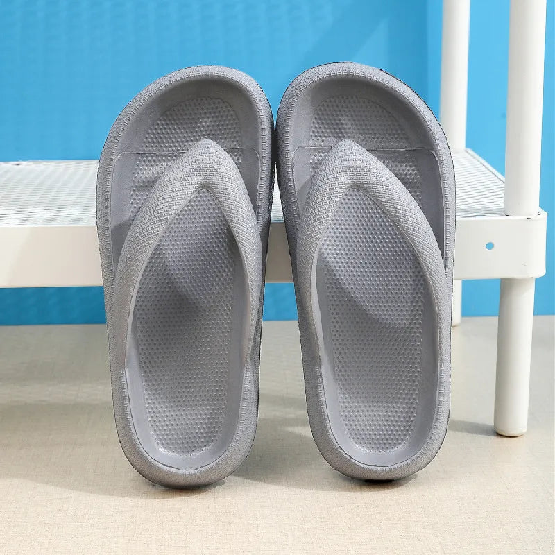 Women's Soft Sole Flip Flop Sandals – Non-Slip Beach & House Slippers