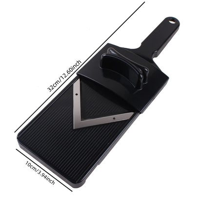 Mandoline Vegetable Slicer & Cabbage Shredder with Hand Guard