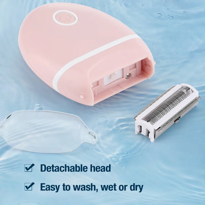 Women's Electric Shaver Mini Portable Rechargeable Hair Remover