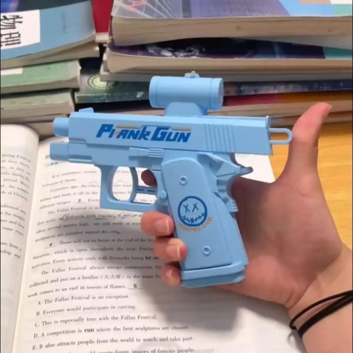 Double-Sided Reverse Water Gun – Funny Summer Prank Toy