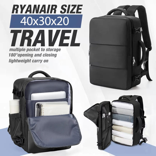 Cabin Backpack 40x30x20 with Laptop Compartment for Business Travel