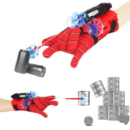 Spider-Man Web Shooter Glove Launcher Toy – Superhero Cosplay Set