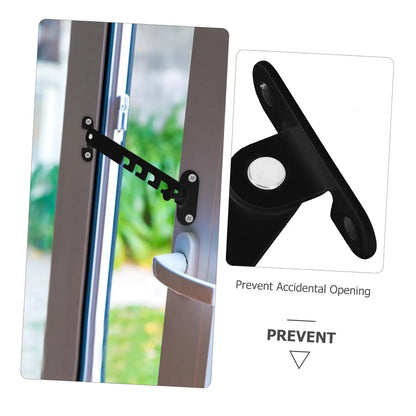 Window Restrictor Latch – Child Safety Lock with Adjustable Limiter