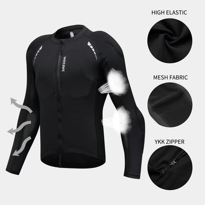 WOSAWE Men's Motorcycle Jacket – Lightweight Motorbike Riding Coat
