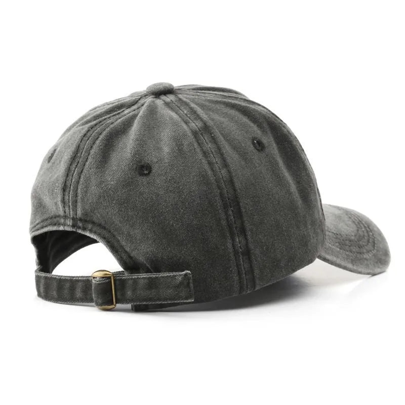 Brooklyn 1947 Embroidered Baseball Cap – Retro Washed Cotton Hat