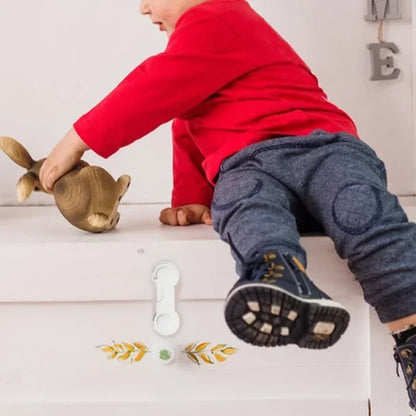 Baby Safety Cabinet Locks – Child Proof Drawer & Door Locks (2 or 5 Pack)