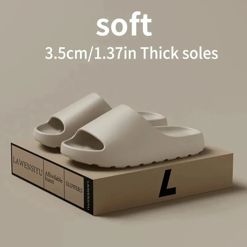 EVA Slide Slippers Thick Sole Unisex Indoor Outdoor Beach Sandals