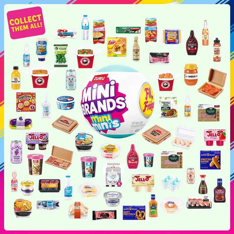 Zuru Mini Brands Blind Box – Mystery Capsule Surprise Toy Collection
