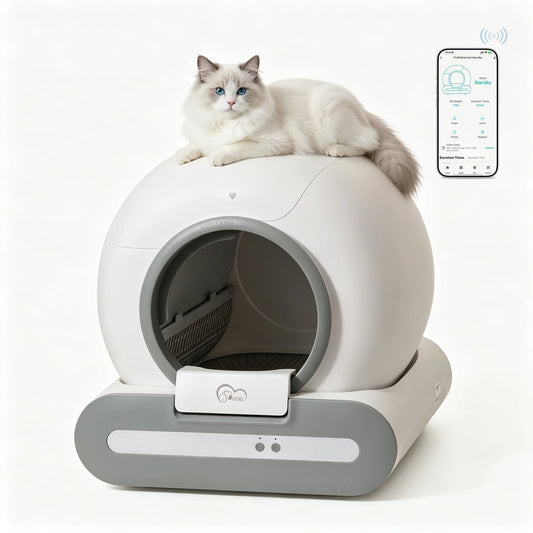 Self-Cleaning Cat Litter Box – Doel 65L Smart Automatic Toilet