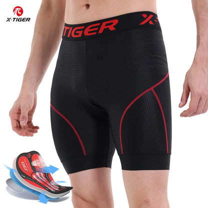 X-Tiger Cycling Underwear Shorts – Gel Pad & Breathable Mesh