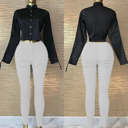 Women's High-Waist Push-Up Leggings – Stretchy Skinny Ankle-Length Pants