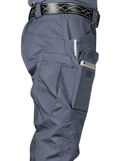 Men's Tactical Cargo Pants – Waterproof Outdoor Hiking Trousers