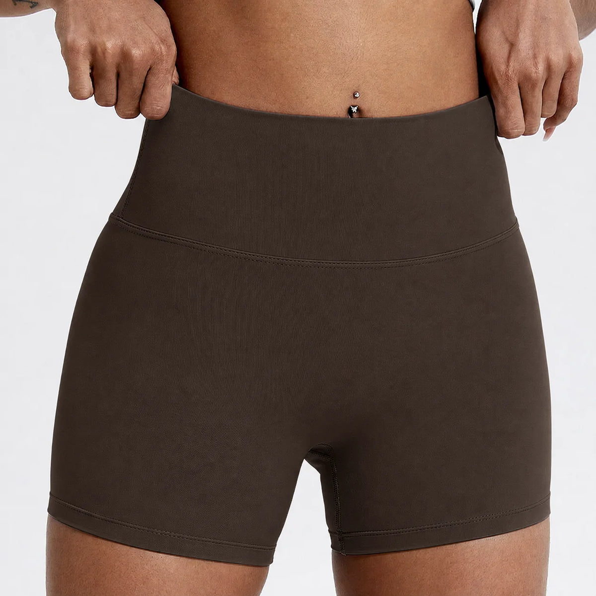 High-Waist Biker Shorts for Women – Butt-Lifting Slim Fit