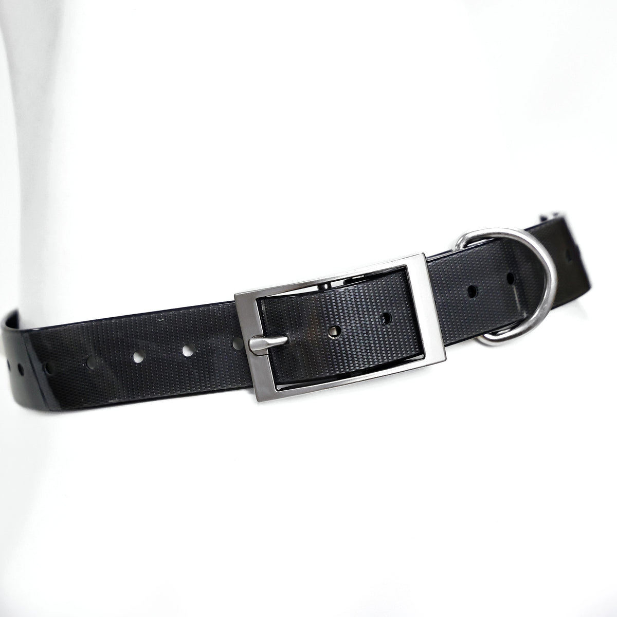 Heavy Duty Waterproof Dog Collar - Adjustable TPU, 8 Colors