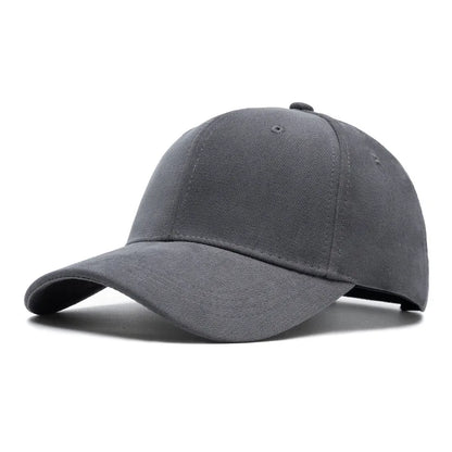 Unisex Adjustable Baseball Cap – Solid Retro Snapback Hat for Men & Women