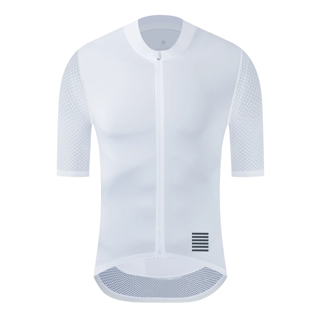 Men's Cycling Jersey Short Sleeve – Breathable Pro Road Bike Shirt