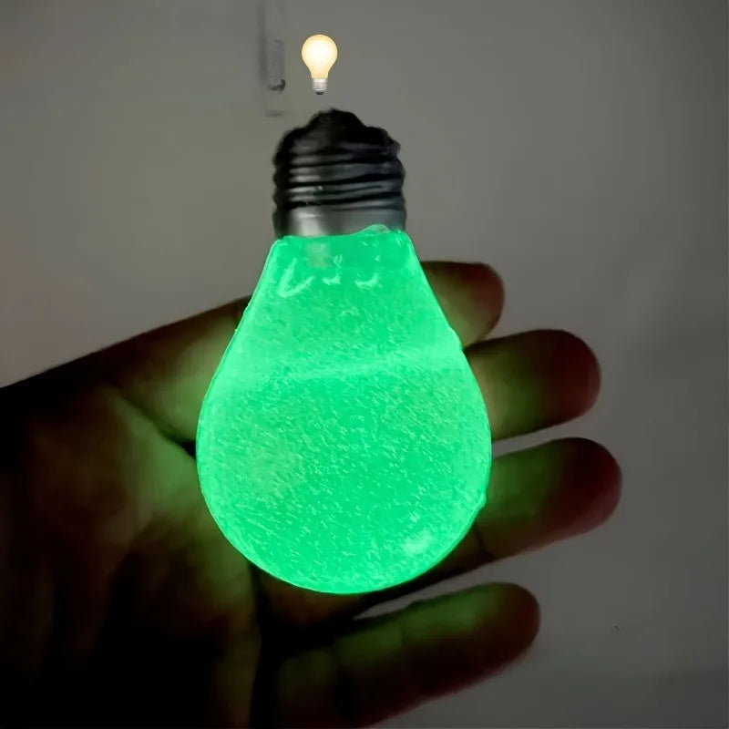 Squishy Light Bulb Squeeze Toy – Slow Rebound Stress Relief Fidget