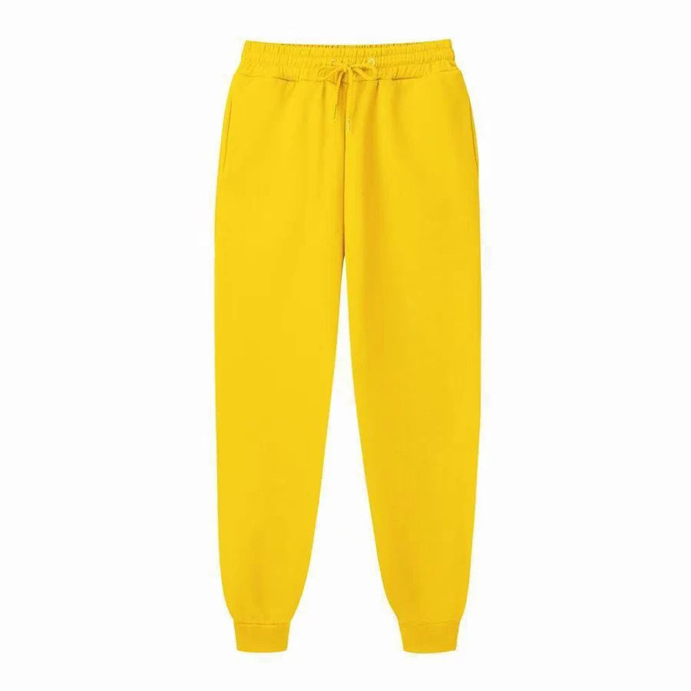 Men's Fleece Jogger Sweatpants – Casual Running Trousers