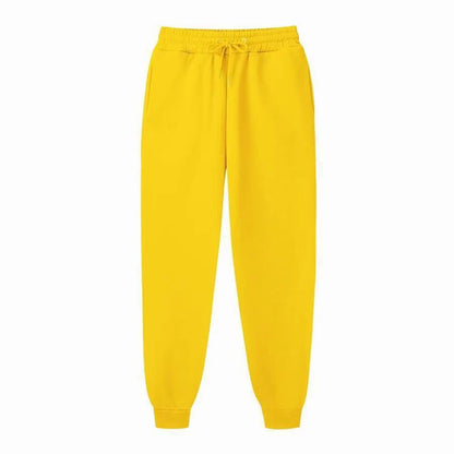Men's Fleece Jogger Sweatpants – Casual Running Trousers