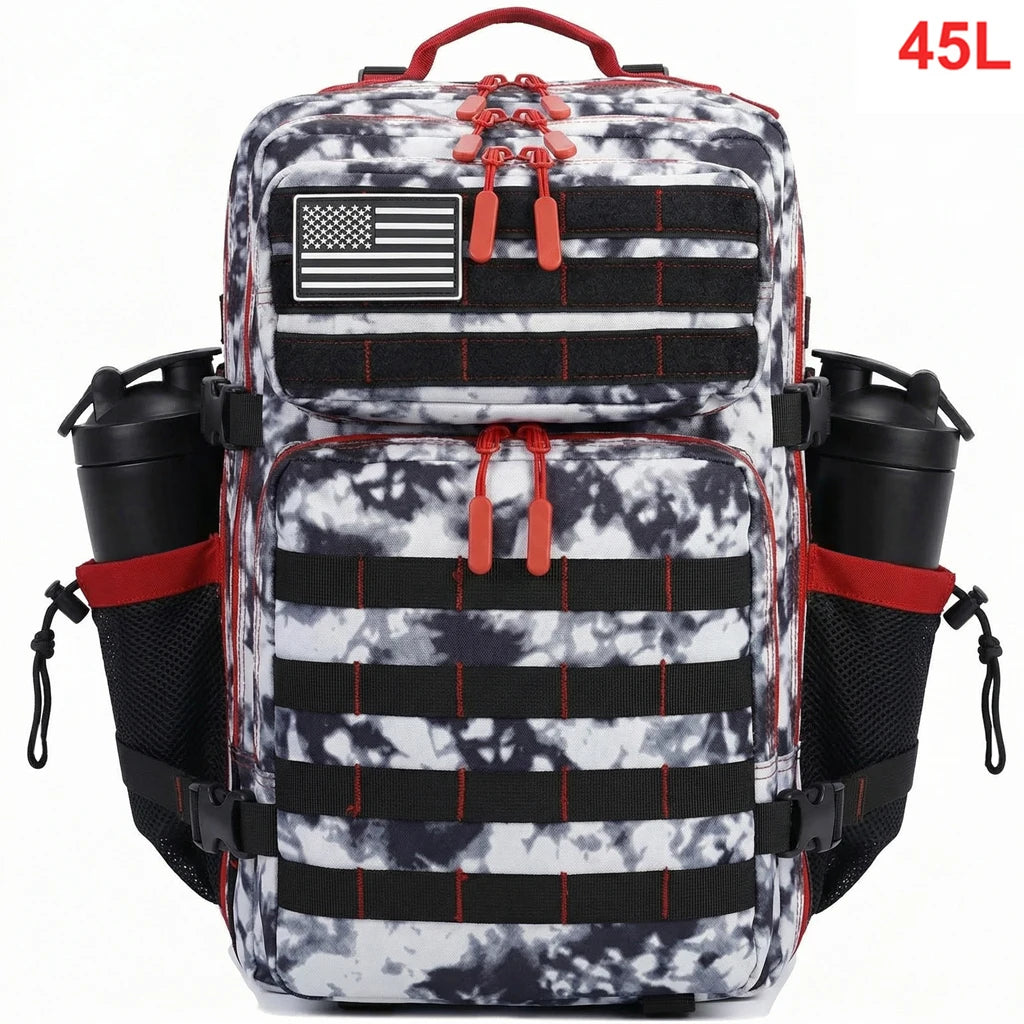 45L Tactical Backpack – Waterproof MOLLE Gym & Hiking Bag
