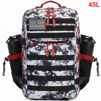 45L Tactical Backpack – Waterproof MOLLE Gym & Hiking Bag