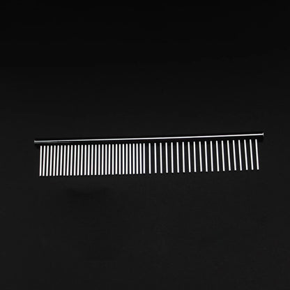 Stainless Steel Dog Grooming Comb for Long & Thick Hair
