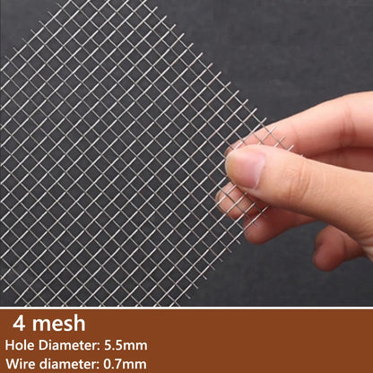 304 Stainless Steel Wire Mesh Filter Screen – 4 to 500 Mesh