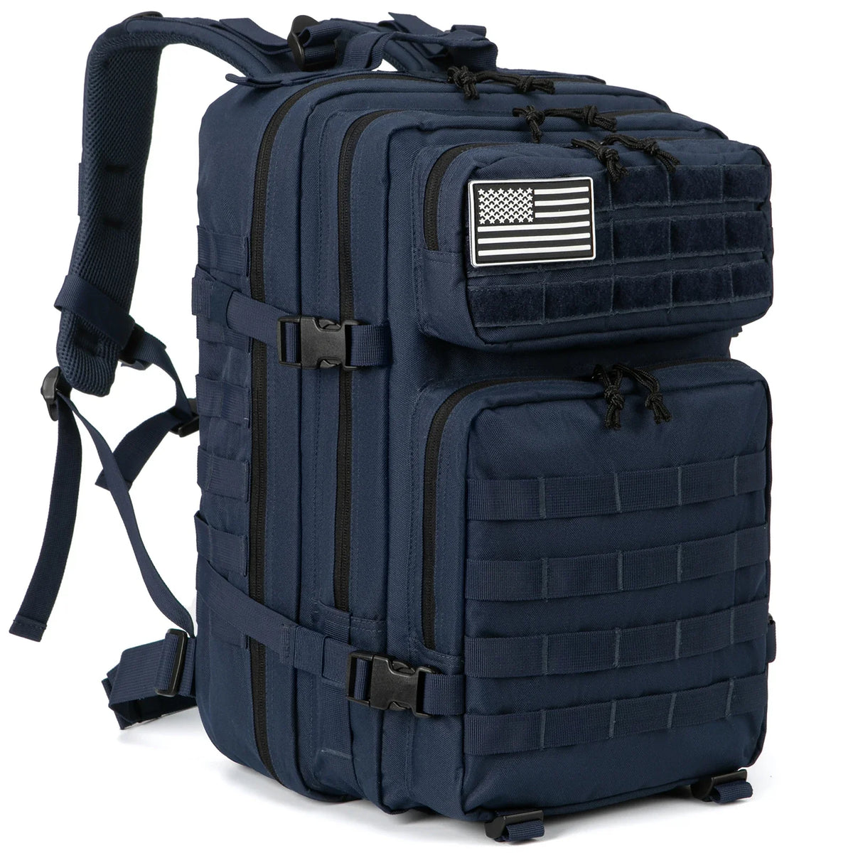 45L Tactical Backpack MOLLE Military Assault Pack for Hiking & Camping