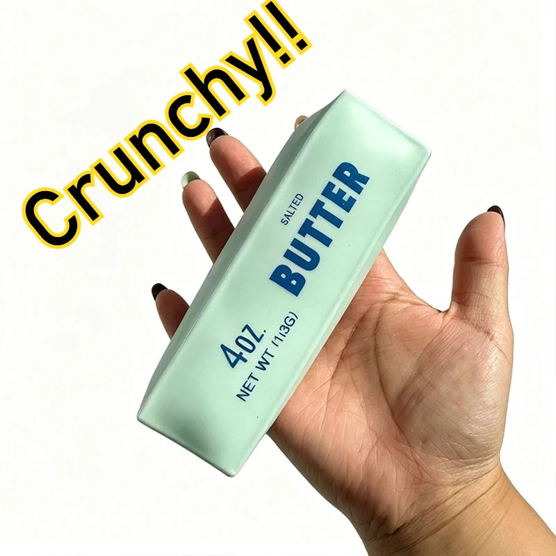 Crunchy Butter Stick Squishy Fidget Toy – ASMR Stress Relief
