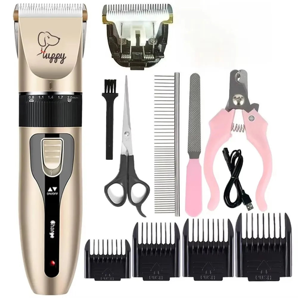 Professional Pet Grooming Clipper Set – Dog, Cat & Rabbit