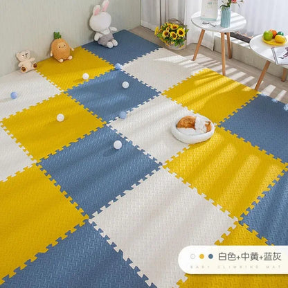16-Piece Foam Baby Play Mat Interlocking Puzzle Tiles