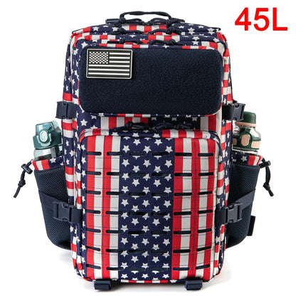 Tactical MOLLE Backpack – 25L & 45L Hiking Rucksack