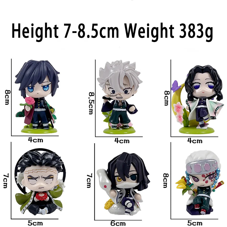 Demon Slayer Anime Figure Blind Box – Tanjiro & Nezuko Mini Statues