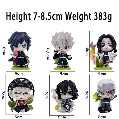 Demon Slayer Anime Figure Blind Box – Tanjiro & Nezuko Mini Statues