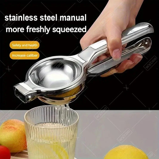 Stainless Steel Lemon Squeezer – Manual Citrus Juicer