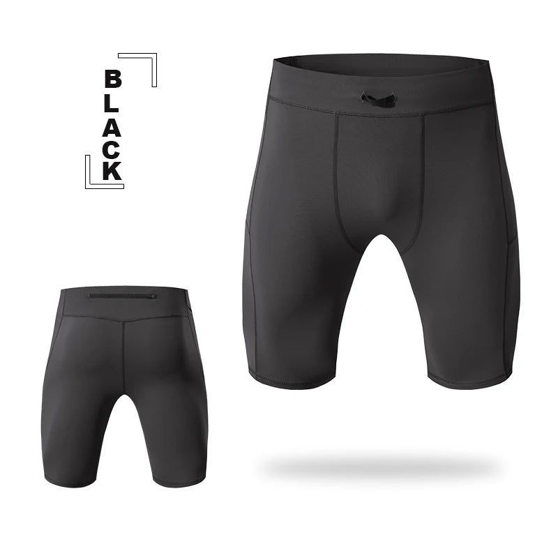 Men's Compression Shorts – Quick Dry Fitness Tights