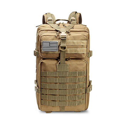 50L Tactical Military Backpack – Waterproof MOLLE Rucksack