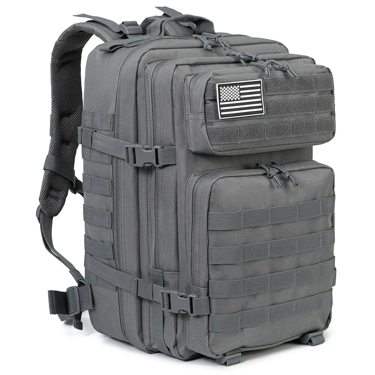 45L Tactical Backpack MOLLE Military Assault Pack for Hiking & Camping