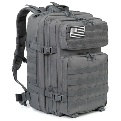 45L Tactical Backpack MOLLE Military Assault Pack for Hiking & Camping