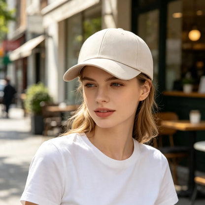 Wide Brim Baseball Cap – Unisex Sun Hat for Outdoor & Daily Wear