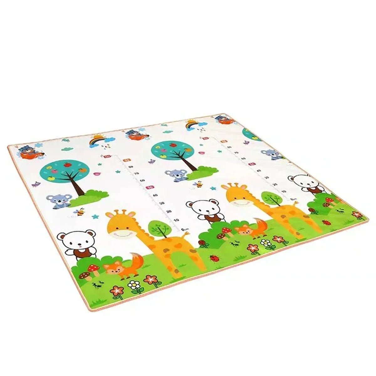 Baby Play Mat Double Sided – Non-Toxic EPE Foam Crawling Mat for Infants & Toddlers