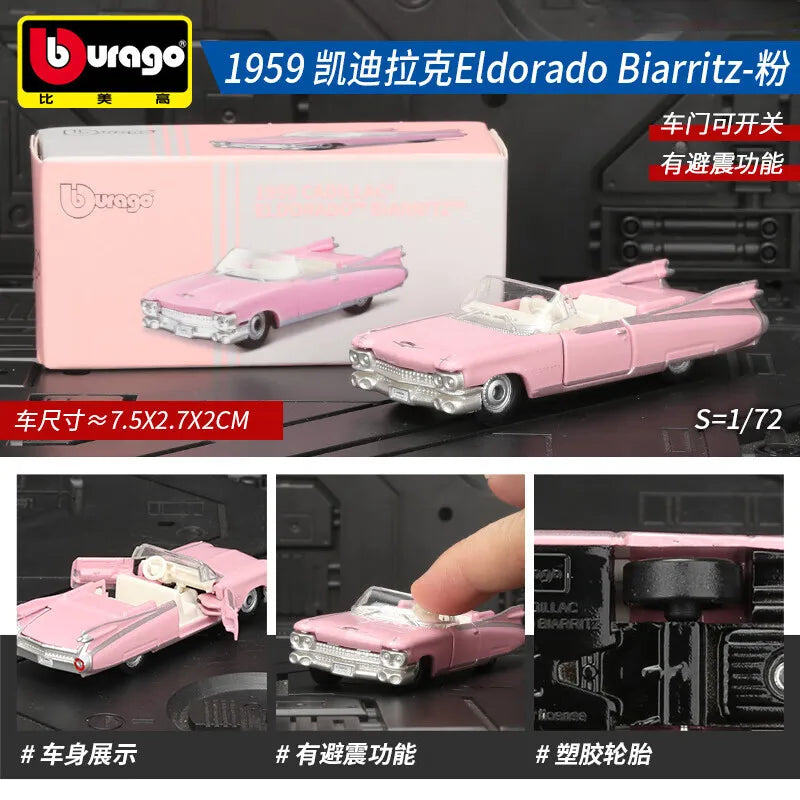 1:64 Diecast Car Model – Bburago Collectible Alloy Vehicle Toy