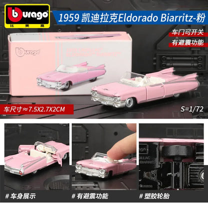 1:64 Diecast Car Model – Bburago Collectible Alloy Vehicle Toy