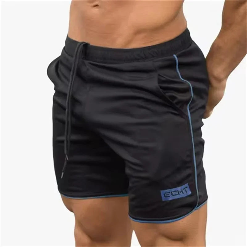 Men's Quick Dry Running Shorts - Gym Fitness Basketball Sports