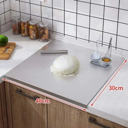 Stainless Steel Cutting Board – Antibacterial Dough Kneading Mat