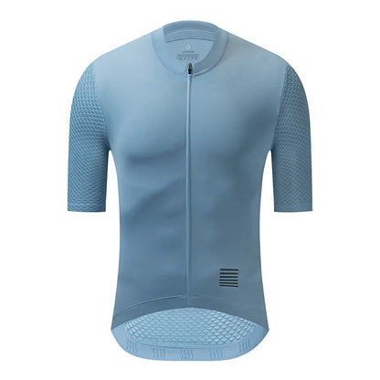 Men's Cycling Jersey Short Sleeve – Breathable Pro Road Bike Shirt