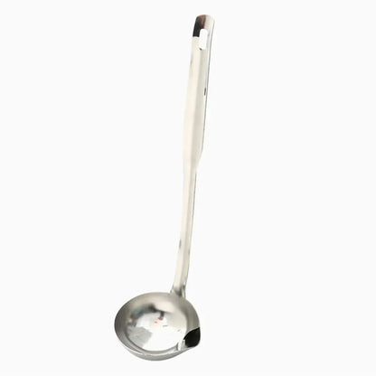 Stainless Steel Oil Skimmer Ladle – Fat Separator Spoon