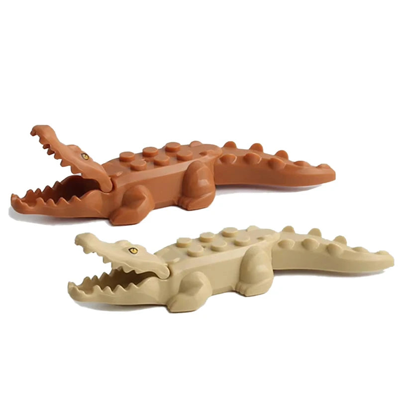 Animal Building Block Mini Figures – MOC Zoo & Farm Creatures Set for Kids