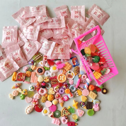 Mini Food Blind Box Figurines – Cute Kitchen Decor & Party Favors